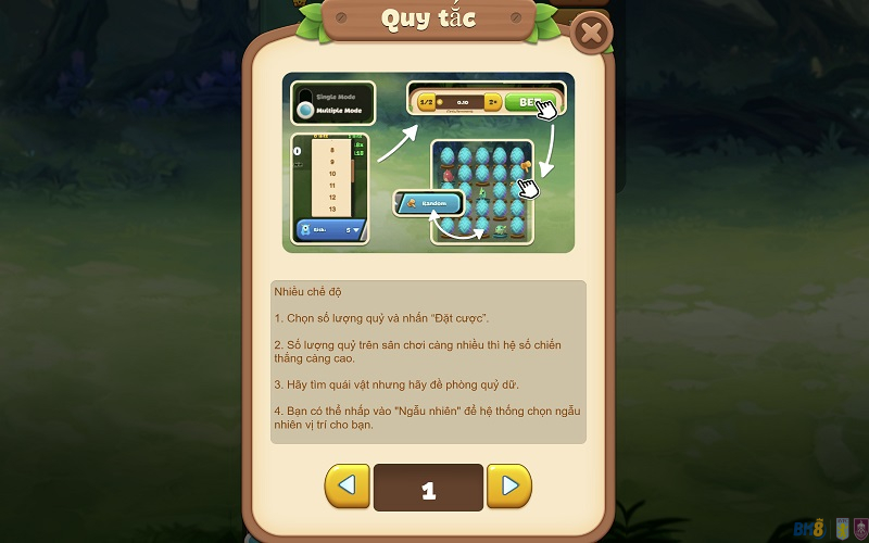 Cách chơi Monster Mine BK8 chuẩn
