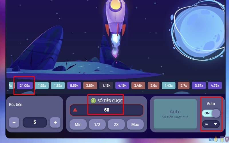 Mẹo tham gia game Crash tại nhà cái BK8 hiệu quả